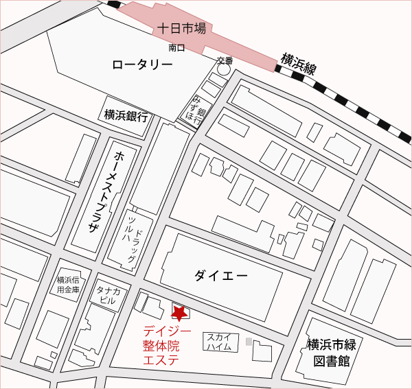 地図：デイジー整体院