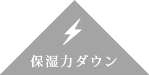 保湿力ダウン